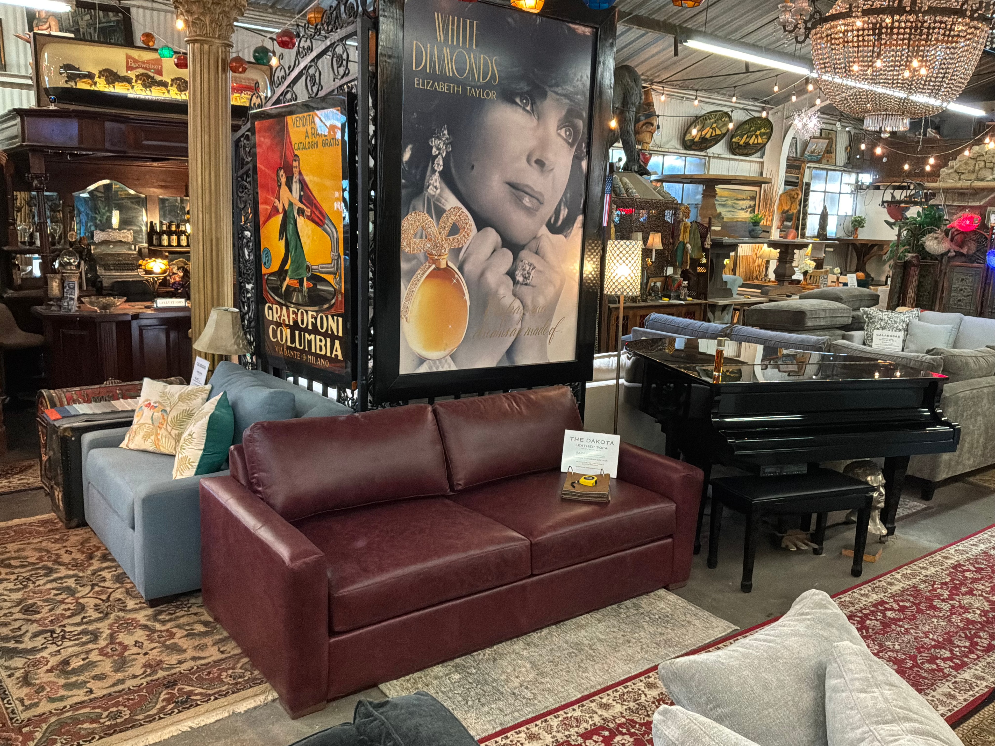 Dakota Leather Sofa